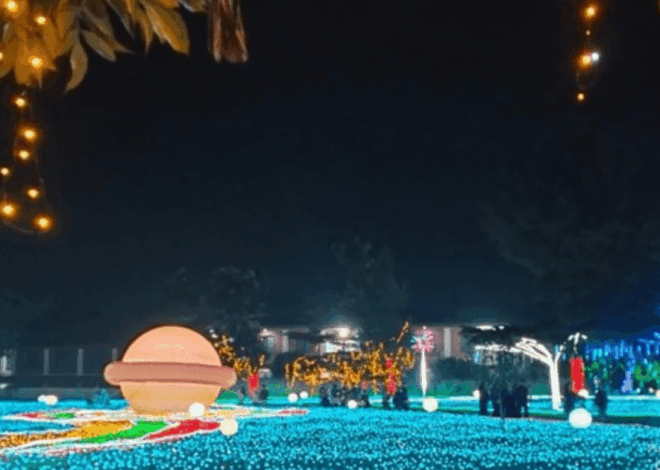 Light Wonderland TVRI: Pameran Cahaya Spektakuler Menjadi Surga Estetika Malam