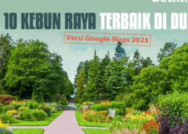 Bangga! Kebun Raya Bogor Masuk 3 Besar Kebun Raya Terbaik di Dunia
