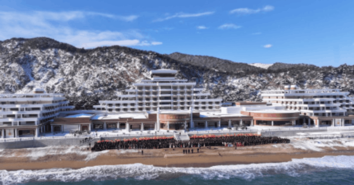Modern! Pantai Baru Wisata Korea Utara Resmi Dibuka Untuk Turis
