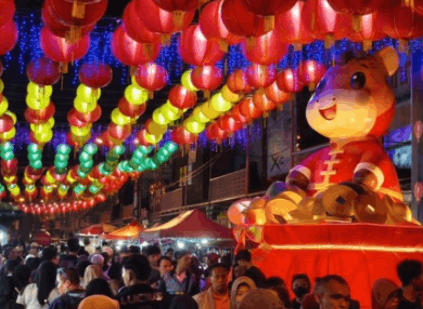 Serasa di China! Intip Suasana Meriah Perayaan Imlek Kota Solo