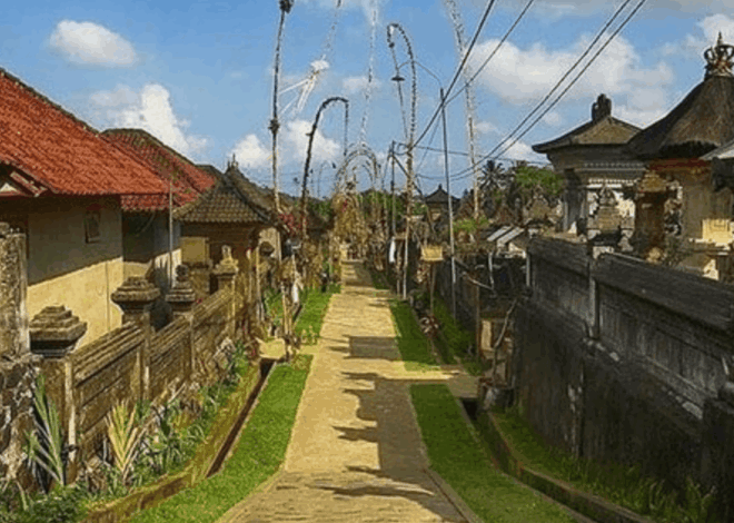 Pesona Desa Kuno di Bali Ini Ternyata Sangat Mirip Desa Penglipuran!