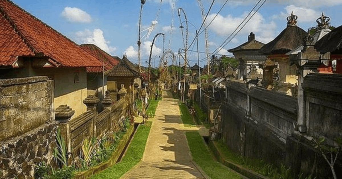 Pesona Desa Kuno di Bali Ini Ternyata Sangat Mirip Desa Penglipuran!