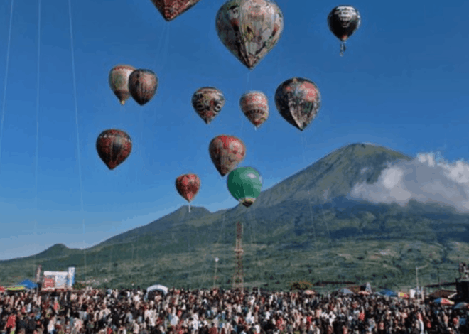 Jadwal 23 Titik Festival Balon Udara Wonosobo 2026