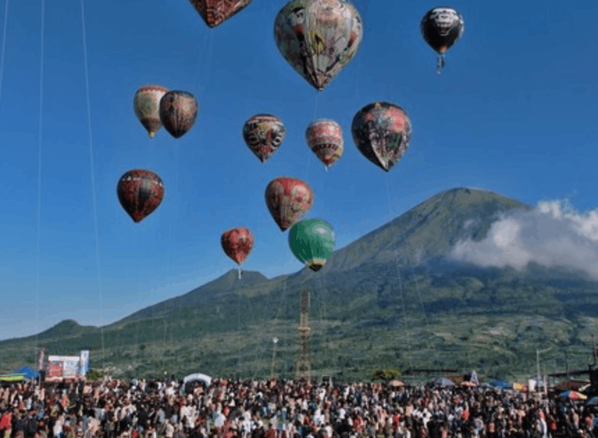 Jadwal 23 Titik Festival Balon Udara Wonosobo 2026