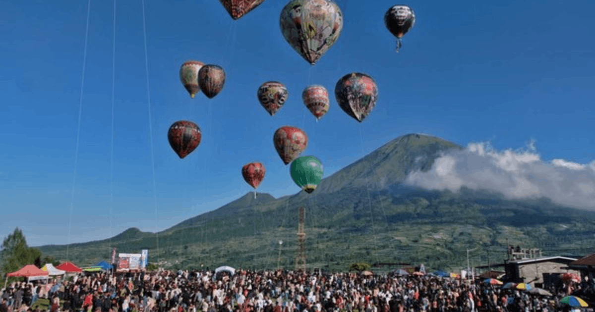 Jadwal 23 Titik Festival Balon Udara Wonosobo 2026