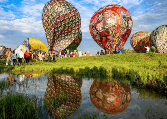 Reog Balon Carnival: 44 Balon Udara Hiasi Langit Ponorogo!
