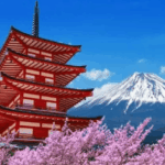 Lonjakan turis mancanegara Jepang