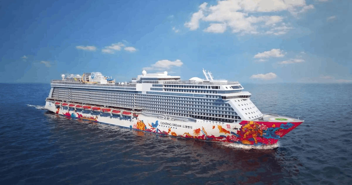 Kapal Pesiar Genting Dream Fasilitas Lengkap Rute Menarik