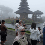 Kunjungan wisatawan Ulun Danu Beratan