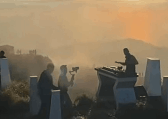 Aktivitas Turis Batur: Viral Turis Asing Diduga Syuting Video Klip dan Main DJ di Puncak Gunung Sakral!