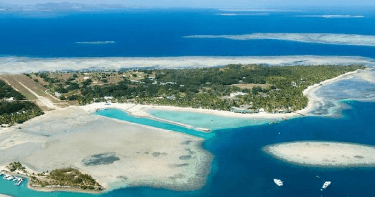 Mengenal Fiji Pulau Surga: Lokasi Kapal Pesiar Mewah Kandas