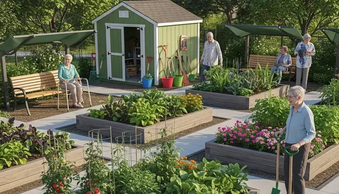 7 Cara Membuat Area Berkebun Lansia agar Tetap Produktif Tanpa Banyak Membungkuk