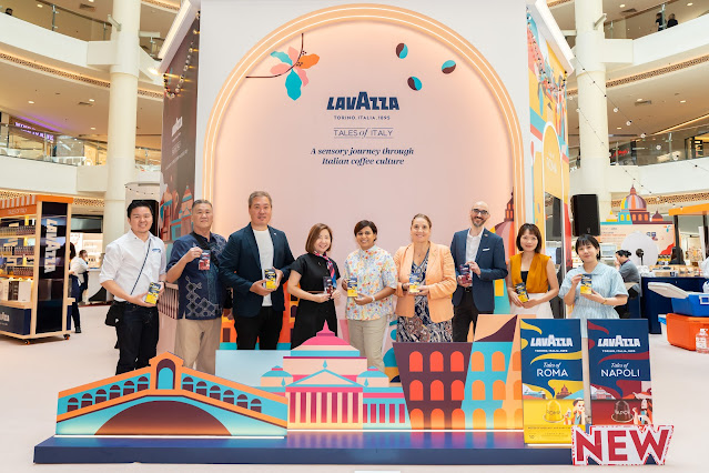 Lavazza Pop Up di Mid Valley Megamall Lancarkan Tales of Italy Roma dan Napoli