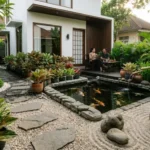 kebun aglaonema - ilustrasi berita 6 Inspirasi Kebun Aglaonema di Sekitar Kolam Minimalis, Estetik dan Menenangkan