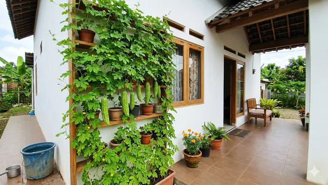 kebun mini di teras 8 Cara Membuat Kebun Mini di Teras Rumah Tanpa Mengganggu… kebun mini di teras - ilustrasi berita 8 Cara Membuat Kebun Mini di Teras Rumah Tanpa Mengganggu Aktivitas Sehari-hari