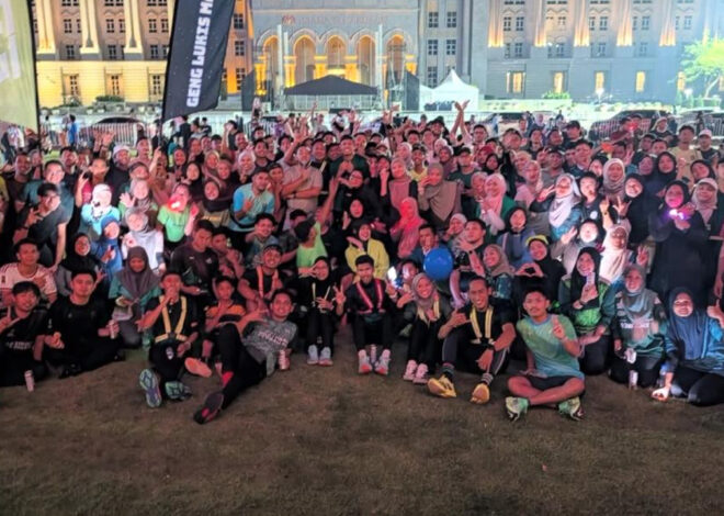 KM ERA tarik hampir 1,200 peserta dalam larian malam 5KM di Putrajaya