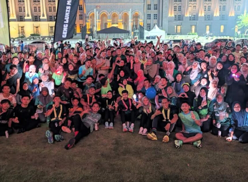 KM ERA tarik hampir 1,200 peserta dalam larian malam 5KM di Putrajaya