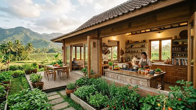 7 Model Rumah Ramah Memasak, Dapur Jadi Lebih Nyaman