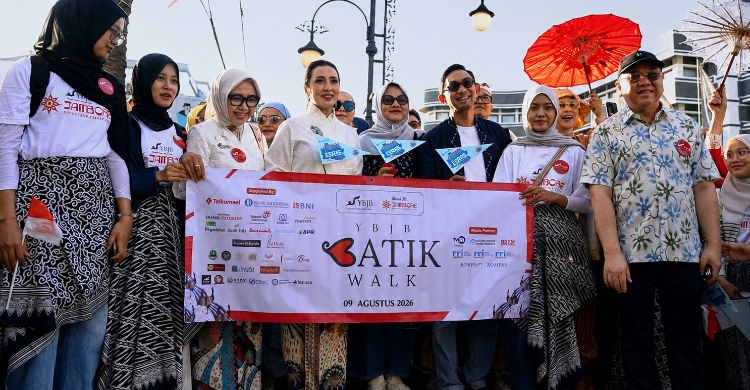 batik walk YBJB Gelar Batik Walk Awali Rangkaian Jambore Batik Jabar 2026 di… batik walk - ilustrasi berita YBJB Gelar Batik Walk Awali Rangkaian Jambore Batik Jabar 2026 di Kota Bandung