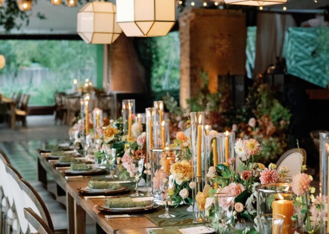 Botanic Garden Wedding Berbalut Warna Musim Gugur di Chicago