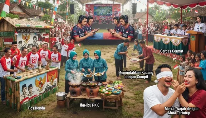 12 Lomba Kemerdekaan Unik untuk Individu dan Beregu di HUT RI Ke-81