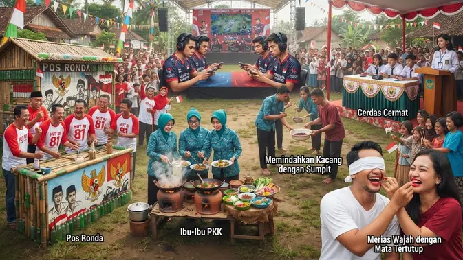 12 Lomba Kemerdekaan Unik untuk Individu dan Beregu di HUT RI Ke-81