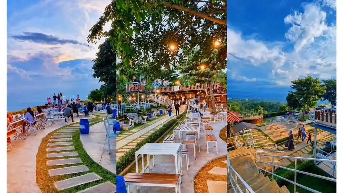 Taman Fathan Hambalang: Nongkrong di Atas Bukit dengan Sunset dan City Light yang Bikin Betah