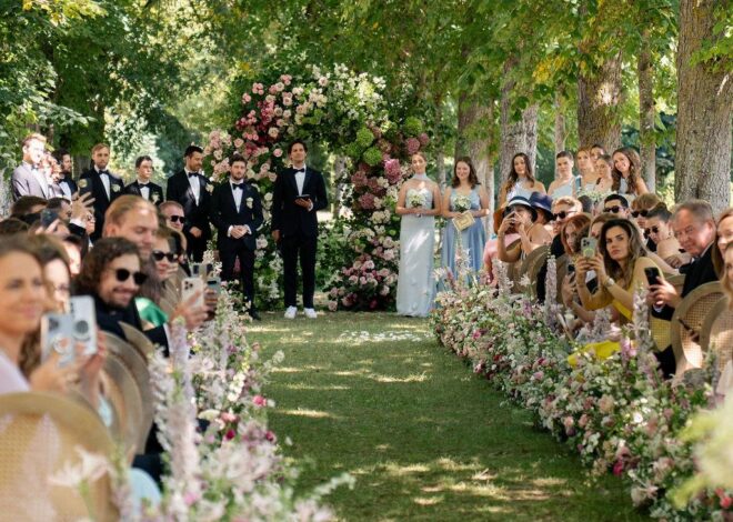 Ch Teau Wedding: Château wedding: Ketemunya Keagungan Medieval dan Elegansi Couture di Sebuah Château Prancis