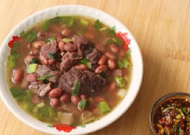 Sup Daging Kacang Merah: Pilihan Hangat Saat Musim Hujan