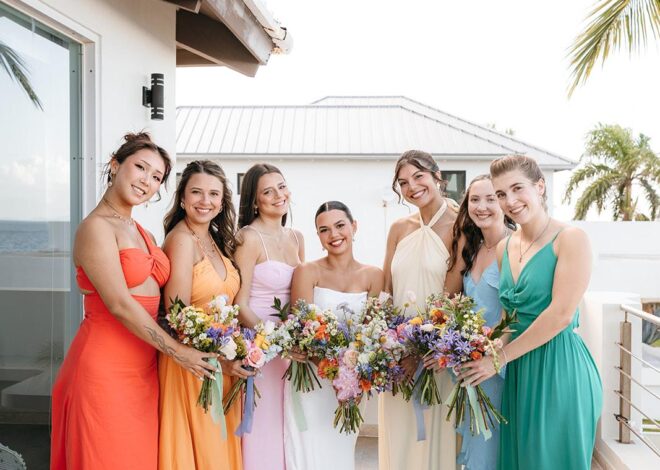 Wildflower Wedding Vieques: Pernikahan Pantai Terinspirasi Bunga Liar